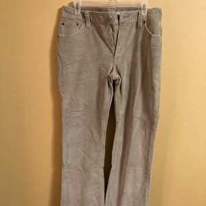 Gap Women Tan Boot Cut Corduroy Pants